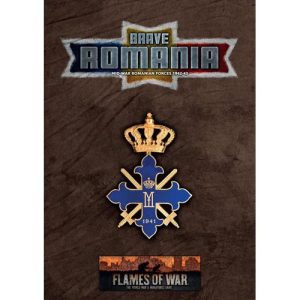 Battlefront Flames of War  Romania Brave Romania, Romanian Booklet + 66 Cards - FW255 - 9781988558288