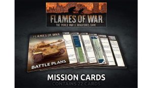 Battlefront Flames of War  Flames of War Essentials Flames of War Mission Cards (2019) (Late War x22 Cards) - FW009-M - 9420020248458