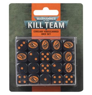 Games Workshop Kill Team  Kill Team Kill Team Corsair Voidscarred Dice Set - 99220104010 - 5011921166145