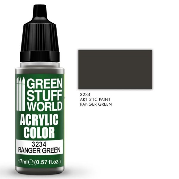 Green Stuff World   Acrylic Paints Acrylic Color RANGER GREEN - 8435646505947ES - 8435646505947