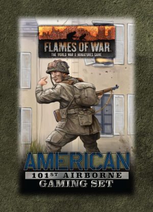 Battlefront Flames of War  United States of America 101st Airborne Tin (x20 Tokens, x2 Objectives, x16 Dice) - TD041 - 9420020253292
