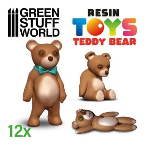 Green Stuff World   Green Stuff World Terrain Teddy Bear Resin Set - 8435646502861ES - 8435646502861