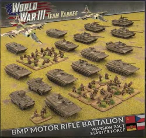 Battlefront Team Yankee  Warsaw Pact Warsaw Pact Starter Force - BMP Motor Rifle Battalion - TWPAB02 - 9420020255210