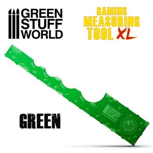 Green Stuff World   Tapes & Measuring Sticks Gaming Measuring Tool - Green 12 inches - 8435646506104ES - 8435646506104