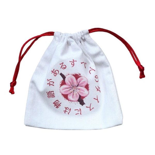 Q-Workshop   Q-Workshop Dice Japanese Dice Bag: Breath of Spring - BKAN181 -