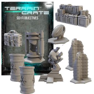 Mantic Deadzone  Deadzone Terrain Crate: Sci-fi objectives - MGTC185 -