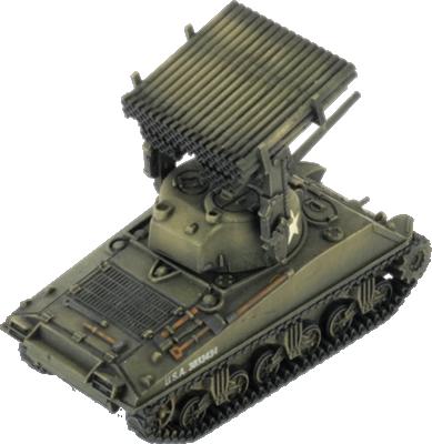 Battlefront Flames of War  United States of America M4 Sherman (Calliope) Launcher (Upgrade Pack) - US147 - 9420020253858