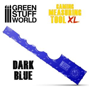 Green Stuff World   Tapes & Measuring Sticks Gaming Measuring Tool - Dark Blue 12 inches - 8435646506098ES - 8435646506098