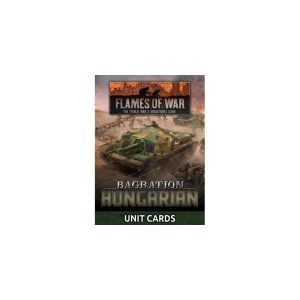Battlefront Flames of War  Hungary Hungarian Unit Card Pack (37x Cards) - FW269HU - 9420020253681