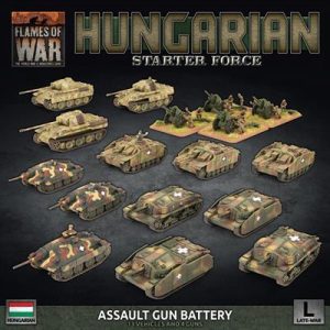 Battlefront Flames of War  Hungary Hungarian Starter Force: Zrinyi Assault Gun Battery (Plastic) - HUAB01 - 9420020253667
