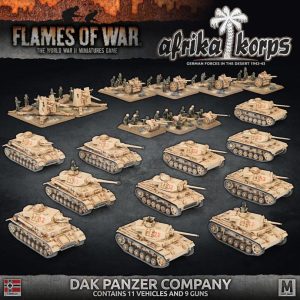 Battlefront Flames of War  Germany German Afrika Korps Army Deal (MW) - GEAB22 - 9420020255937