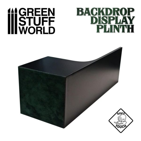 Green Stuff World   Display Plinths Backdrop Display Plinth 6x6x6cm Black - 8435646508337ES - 8435646508337