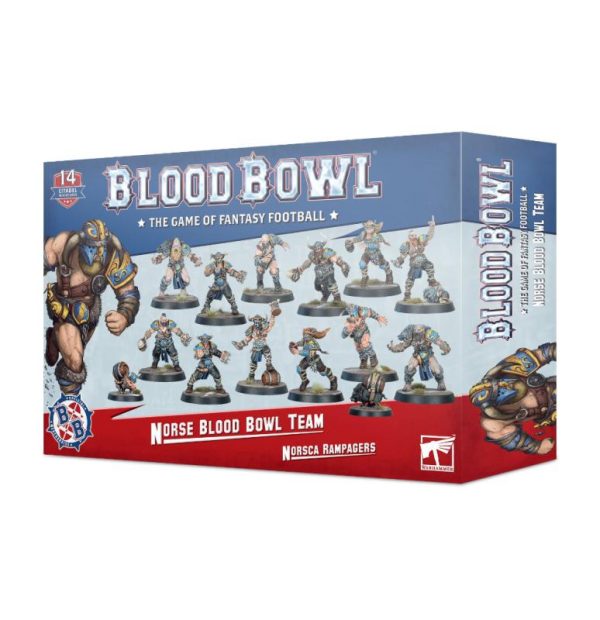 Games Workshop Blood Bowl  Blood Bowl Blood Bowl Norse Team - 99120999015 - 5011921163281