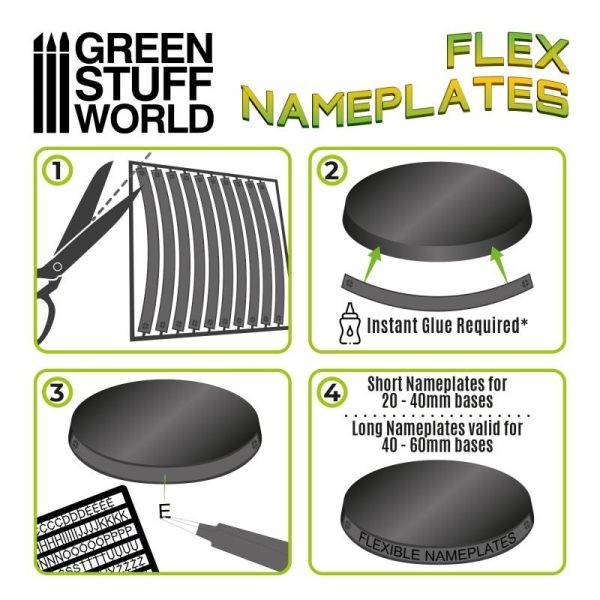 Green Stuff World    NAME PLATES - Short - 8435646506364ES - 8435646506364