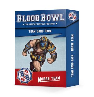Games Workshop Blood Bowl  Blood Bowl Blood Bowl Norse Team Card Pack - 60050999007 - 5011921174621
