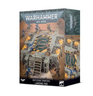 Games Workshop Warhammer 40,000  40k Terrain Battlezone Fronteris: Landing Pad - 99120199096 - 5011921171477