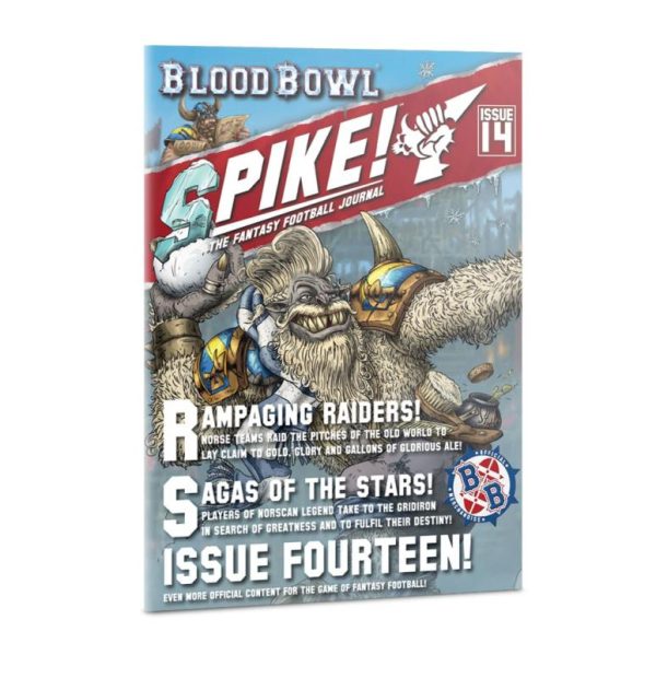 Games Workshop Blood Bowl  Blood Bowl Blood Bowl Spike! Journal Issue 14 - 60040999020 - 9781839065002