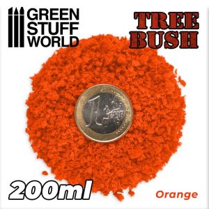 Green Stuff World   Lichen & Foliage Tree Bush Clump Foliage - Orange - 200ml - 8435646506876ES - 8435646506876