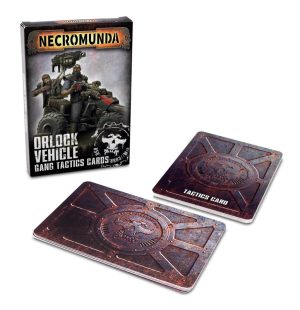 Games Workshop Necromunda  Necromunda Necromunda: Orlock Vehicle Tactics Cards - 60050599015 - 5011921174294