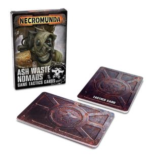 Games Workshop Necromunda  Necromunda Necromunda: Ash Wastes Nomads Gangs Tactics Cards - 60050599013 - 5011921174270