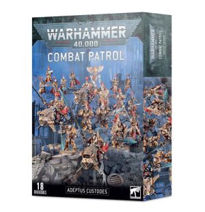 Games Workshop Warhammer 40,000  Adeptus Custodes Combat Patrol: Adeptus Custodes - 99120108070 - 5011921163625