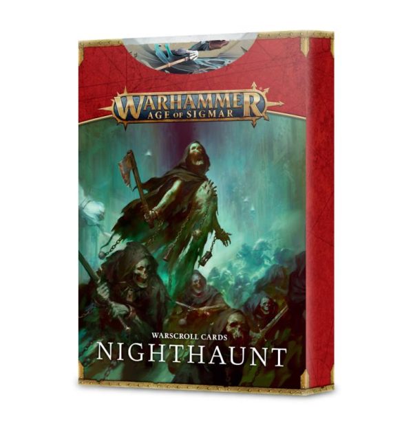 Games Workshop Age of Sigmar  Nighthaunts Warscroll Cards: Nighthaunt (Eng) - 60050207002 - 5011921174782