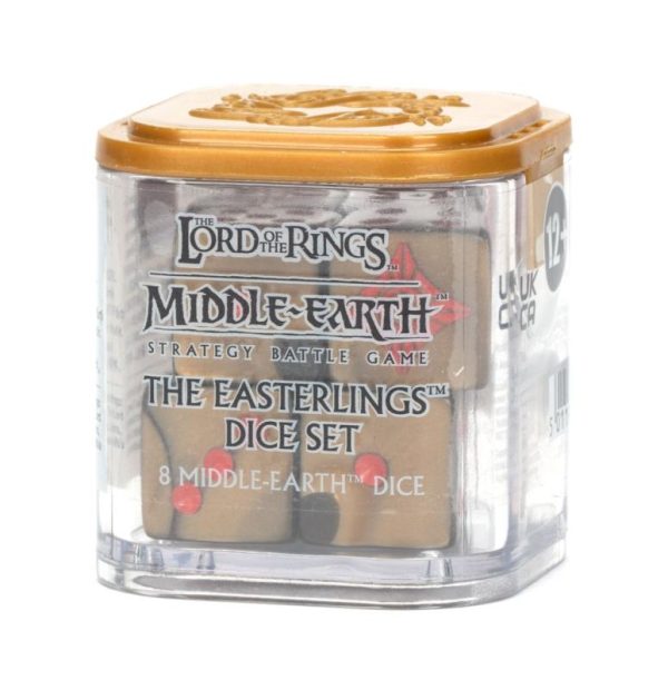 Games Workshop Middle-earth Strategy Battle Game  Games Workshop Dice Middle-Earth Strategy Battle Game: The Easterlings Dice - 99221499023 - 5011921175499