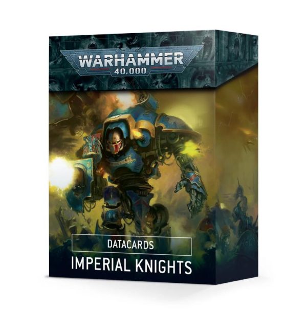 Games Workshop Warhammer 40,000  Imperial Knights Datacards: Imperial Knights (ENG) - 60050108002 - 5011921140596