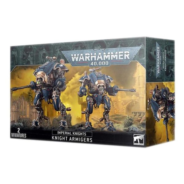 Games Workshop Warhammer 40,000  Imperial Knights Imperial Knights: Knight Armigers - 99120108080 - 5011921173990