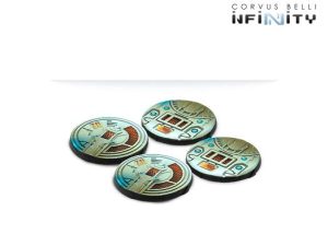 Corvus Belli Infinity  Infinity Essentials 40mm Scenery Bases, Beta Series - 285078 -