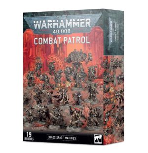 Games Workshop Warhammer 40,000  Warhammer 40000 Combat Patrol: Chaos Space Marines - 99120102142 - 5011921163243