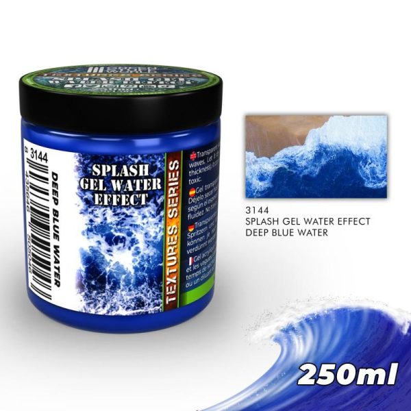 Green Stuff World    Water effect Gel - Deep Blue 250ml - 8435646505046ES -