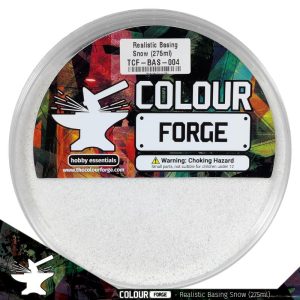 The Colour Forge   Snow Realistic Basing Snow (275ml) - TCF-BAS-004 - 5060843100751