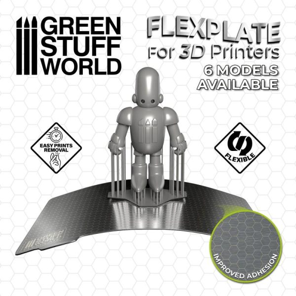 Green Stuff World   3d Printing & Accessories Flexplates For 3d Printers - 135x80mm - 8435646504445ES -
