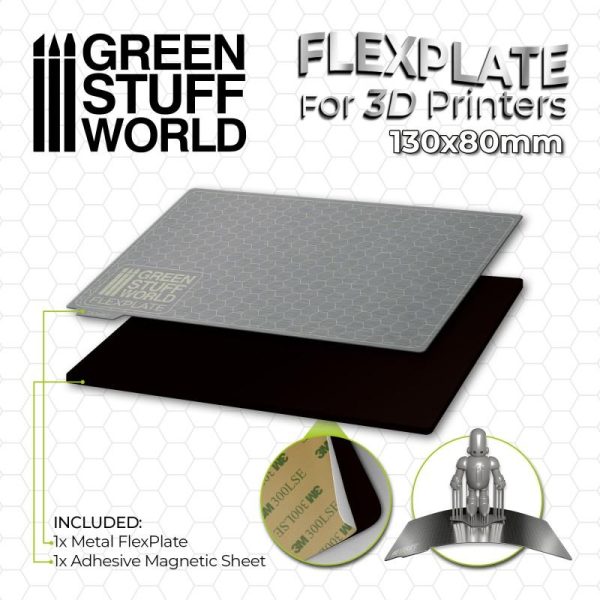 Green Stuff World   3d Printing & Accessories Flexplates For 3d Printers - 140x85mm - 8435646504452ES -