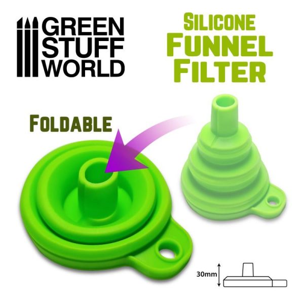 Green Stuff World   3d Printing & Accessories Silicone funnel filter for 3D printer - 8435646504599ES -