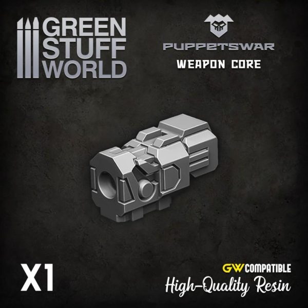 Green Stuff World   Green Stuff World Conversion Parts Turret - Weapon Core - 5904873421236ES -