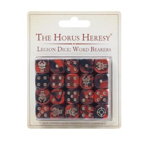 Games Workshop (Direct) The Horus Heresy  The Horus Heresy Legion Dice – Word Bearers - 99223099017 - 5011921136285