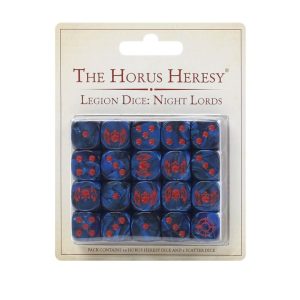 Games Workshop (Direct) The Horus Heresy  The Horus Heresy Legion Dice – Night Lords - 99223099008 - 5011921136186