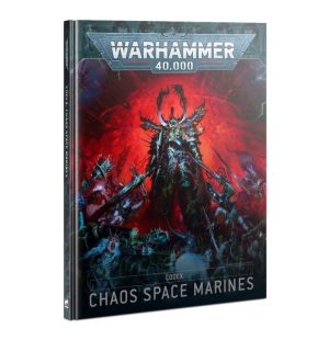 Games Workshop Warhammer 40,000  Warhammer 40000 Codex: Chaos Space Marines - 60030102024 - 9781839068065