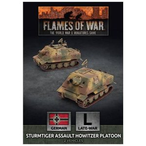 Battlefront Flames of War  Flames of War Sturmtiger (38cm Rocket) Assault Howitzer Platoon (x2) - GBX184 - 9420020255456