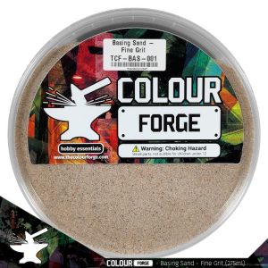 The Colour Forge   Sand & Flock Basing Sand - Fine Grit (275ml) - TCF-BAS-001 - 5060843100645