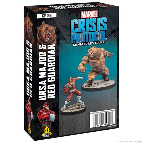 Atomic Mass Marvel Crisis Protocol  Marvel: Crisis Protocol Marvel Crisis Protocol: Red Guardian & Ursa Major - FFGCP89EN -