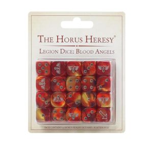 Games Workshop (Direct) The Horus Heresy  The Horus Heresy Legion Dice – Blood Angels - 99223099009 - 5011921136209