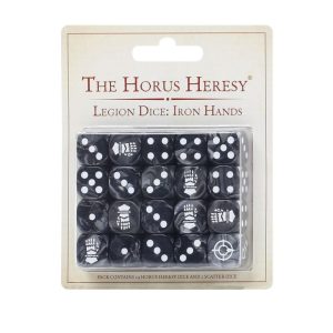 Games Workshop (Direct) The Horus Heresy  The Horus Heresy Legion Dice – Iron Hands - 99223099010 - 5011921136216