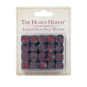Games Workshop (Direct) The Horus Heresy  The Horus Heresy Legion Dice – Space Wolves - 99223099006 - 5011921136162