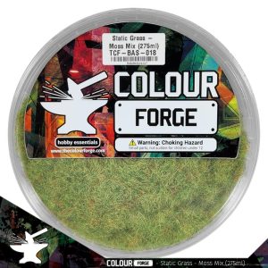 The Colour Forge   Sand & Flock Static Grass - Moss Mix (275ml) - TCF-BAS-018 - 5060843101017