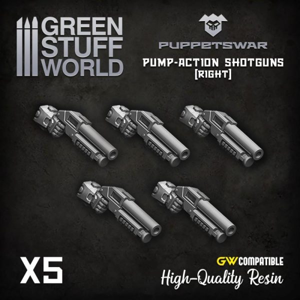 Green Stuff World   Green Stuff World Conversion Parts Pump-action Shotguns - Right - 5904873421960ES -
