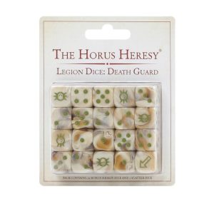 Games Workshop (Direct) The Horus Heresy  The Horus Heresy Legion Dice – Death Guard - 99223099014 - 5011921136353