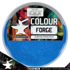 The Colour Forge   Sand & Flock Basing Sand - Atlantiko Blue (275ml) - TCF-BAS-007 - 5060843100805